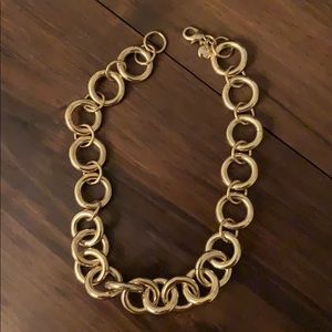 J. Crew Gold Chunky Necklace